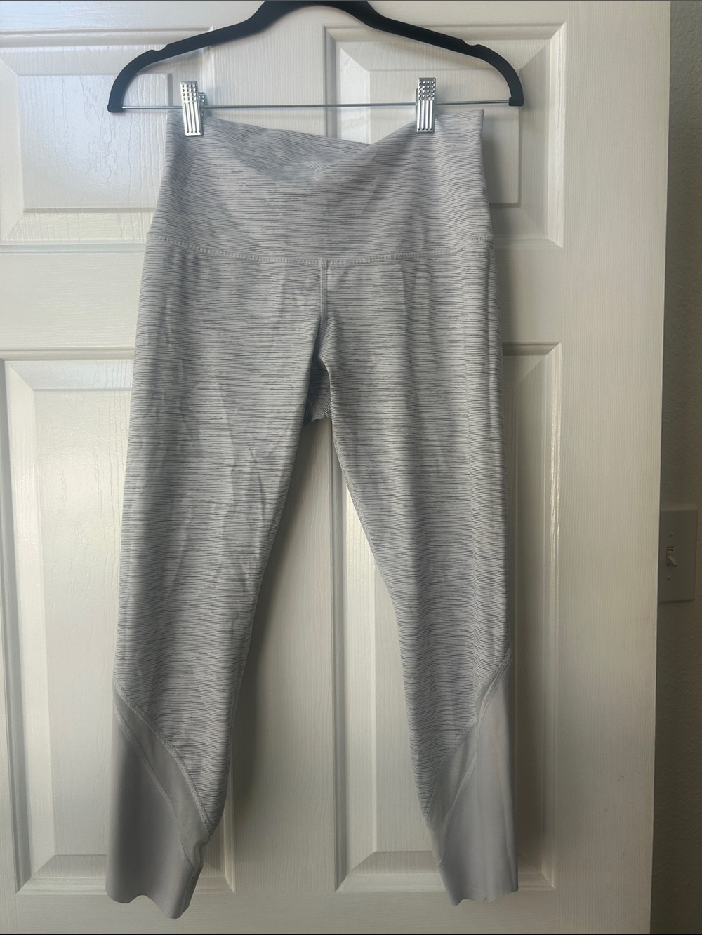 lululemon athletica Light Gray Heathered Leggings